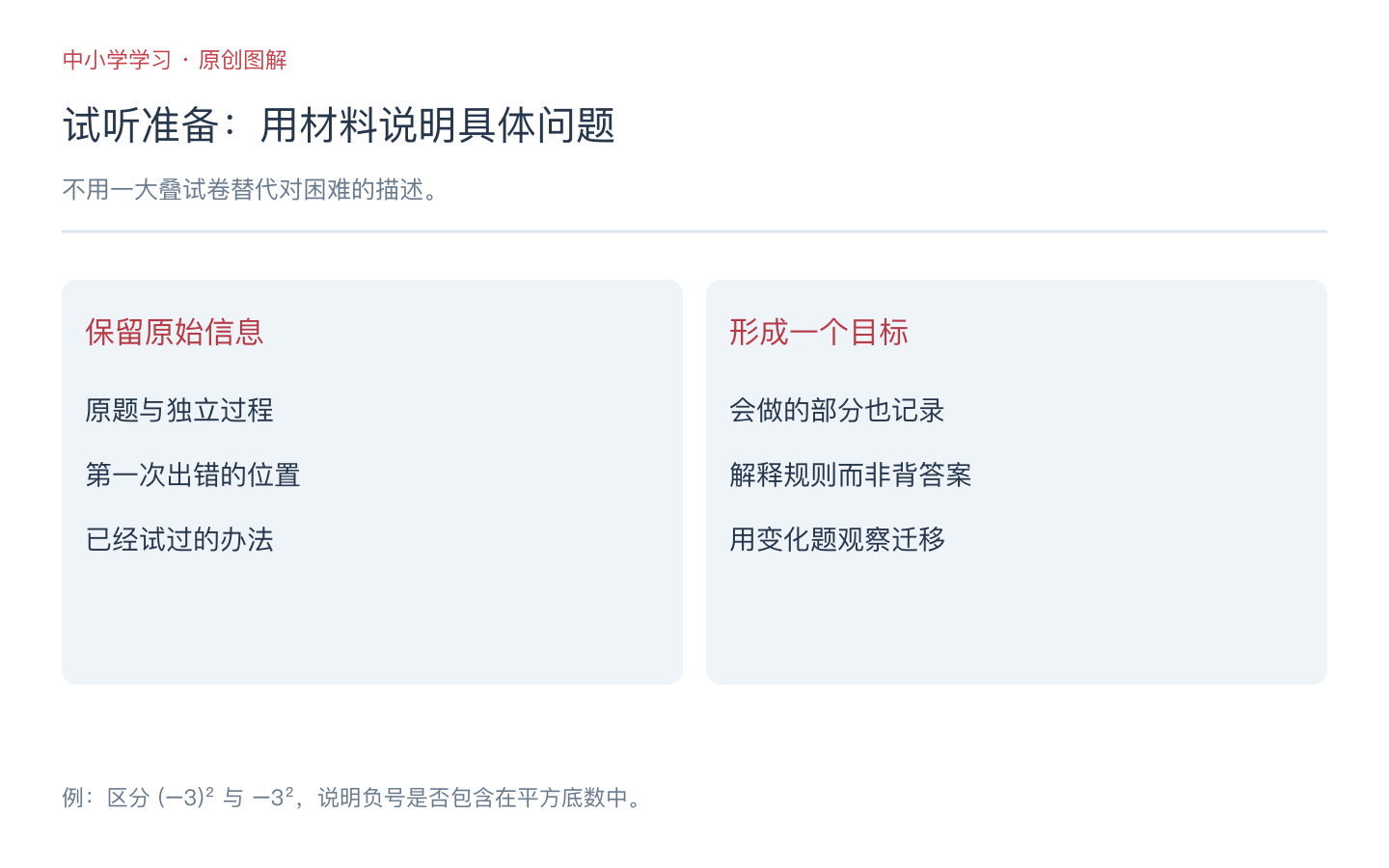 新东方中小学课程试听怎么准备？作业样本与课后复查